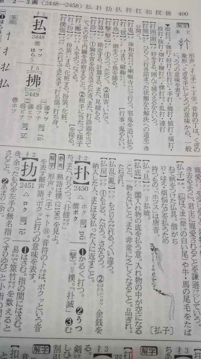 古文字学と字源 漢字の成り立ち について呟くアカウント つまり 打 に含まれる 丁 が意味をも表して欲しいので 打 に対しては 釘を手にして打つ という語源を仮定し 丁 に対しては 釘の形 という字源を仮定した その結果がそこにある