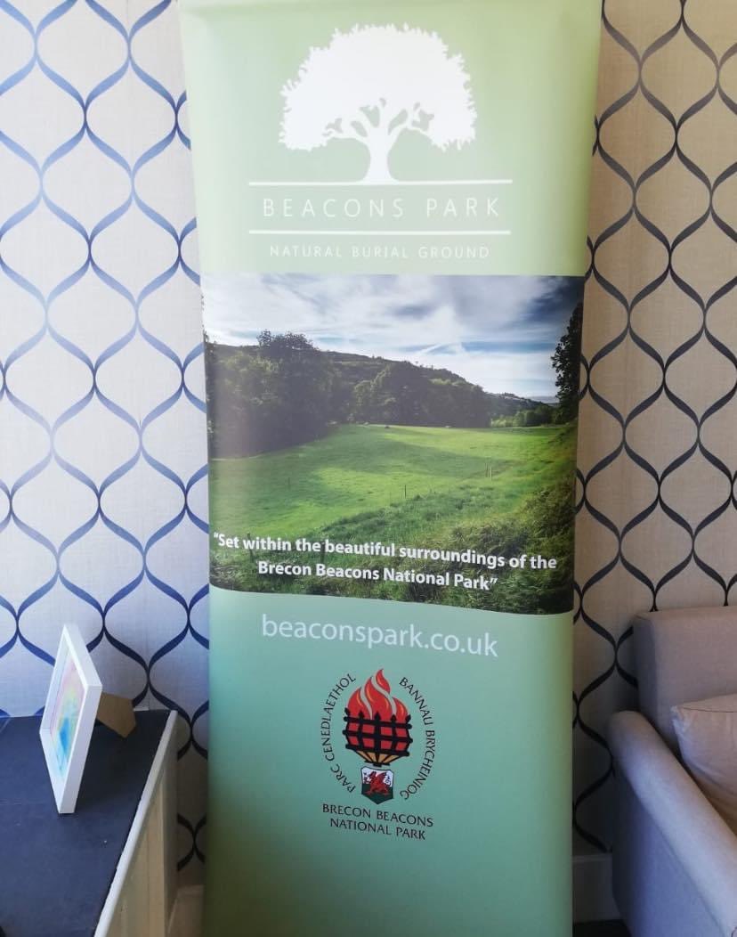 BeaconsPark's tweet photo. Natural Burial information available from Tyrone Griffiths Funeral Directors, Tonypandy. Lovely to see flowers outside the office to brightens things up during these dark times. Thanks @tyronegriffit13 https://t.co/KSDW0IfvUd