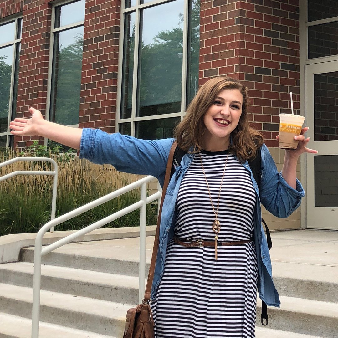 LifeAtPurdue's tweet image. Students like Ashley Fritz know that #PurdueRespect means having confidence in the strength of a Purdue degree. “I’m so excited about the opportunities that are open to me within PR and Advertising, especially coming from Purdue University.”
