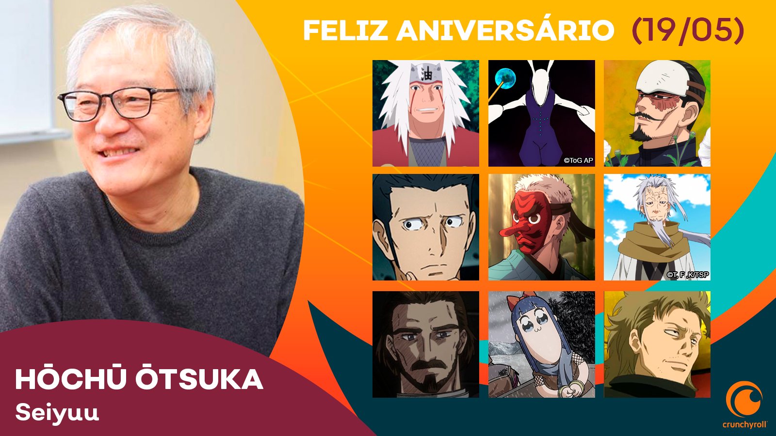 Crunchyroll.pt - (04/05) Um feliz aniversário para o seiyuu