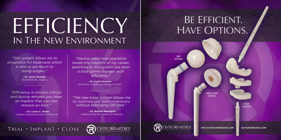 OsteoRemedies's tweet photo. See what your colleagues are saying about the REMEDY® Spacer System. Visit https://t.co/dJyzylK3lp for full product information. #infection #PJI #efficiency #TKA #THA #spacers #cement #osteoremedies https://t.co/6EeIcJ0BlG