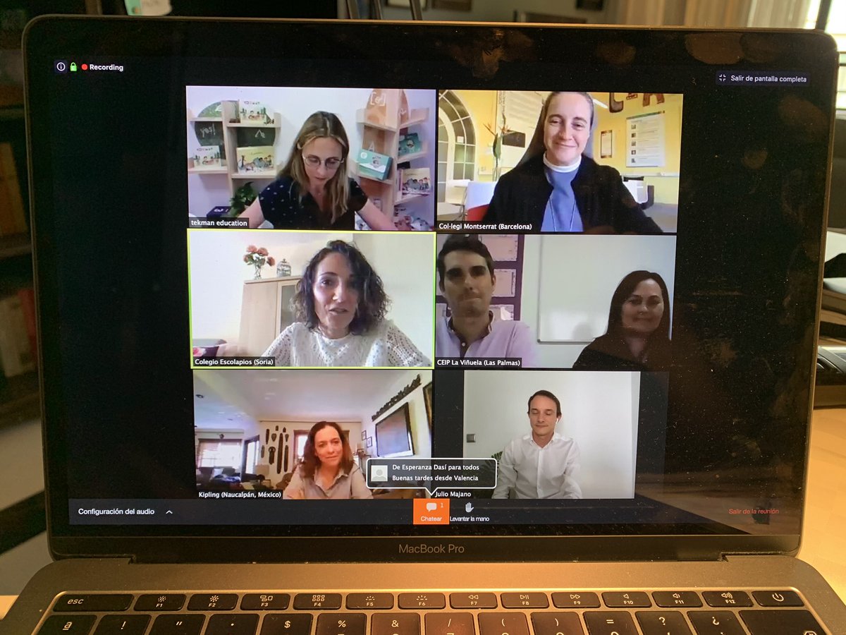 #webinarsdocentes Seguimos formándonos.