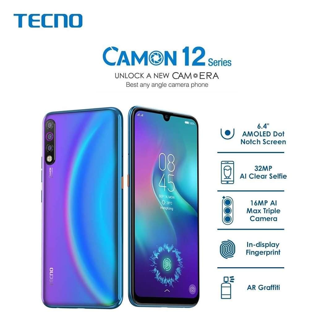 3CHUB's tweet photo. Let's take a glance through the specs of the new #Camon12! Which is your favourite?
Visit our stores on Mondays, Wednesdays and Fridays, 9am-3pm to get yours from the No.1 Retail outlets in Nigeria
3chub: Digital Lifestyle Expert
#StaySafe #StayHome
#UnlockCAMission https://t.co/qfwJCiQZES