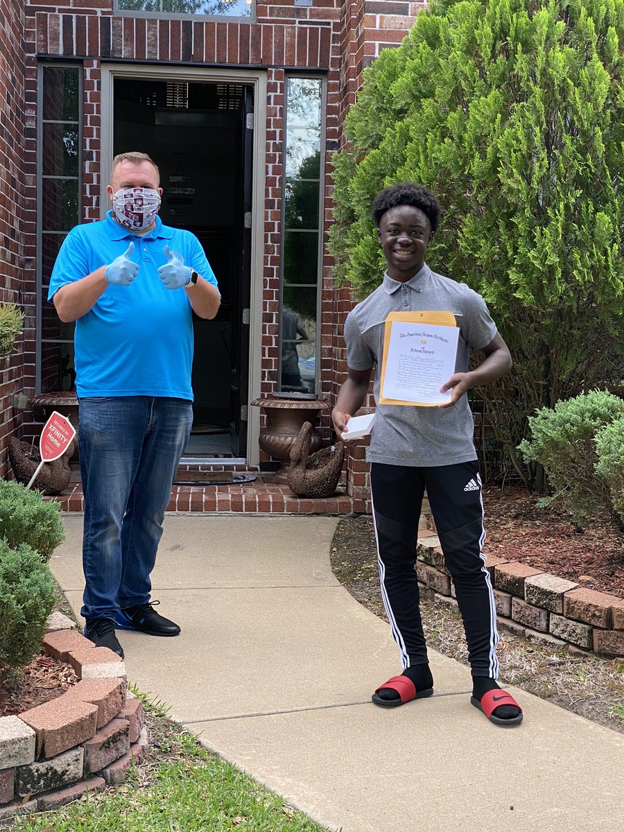 RMcNairJH's tweet photo. Congratulations to Kingsley Agyeman-Yeboah and Kennedy Cooper, our 8th grade American Legion Award winners! These leaders exemplify what it means to be an Eagle! They show courage, honor, leadership, patriotism, scholarship and service daily and will go on to do great things! https://t.co/jQAgZz0u2f