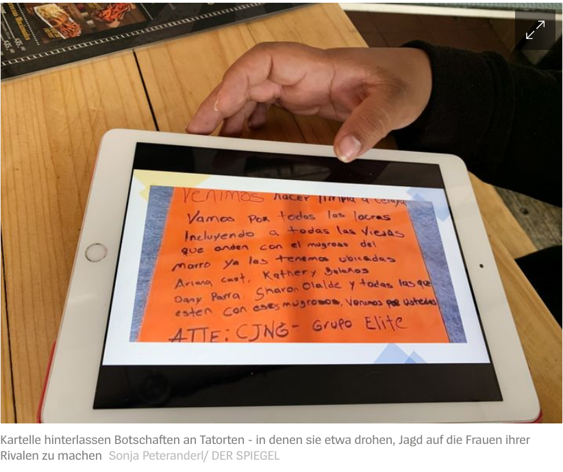 glocalreporting's tweet photo. Women as targets in #Mexico's #drugwar: Despite #Covid_19, violence continues to escalate, also against women. They are killed by #cartels or become victims of relationship crimes. My @derspiegel report about @msalguerb, who maps the murders https://t.co/8yrEeOZ3Ef #opencrime https://t.co/EIZLrPMnLT