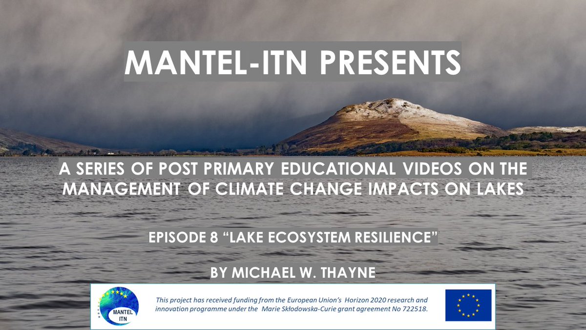 MANTEL_ITN's tweet photo. Ep8&amp;9 @Thayne11M explains how #lakes can have a natural #resilience that helps #ecosystems to recover from #ClimateChange
@JorritMesman explains how dynamic computer models can be used to help us study lakes.
Ep8 https://t.co/Hvj60cDe4I
Ep9 https://t.co/4r4HG5EmKn https://t.co/e4Ibeeo7mc