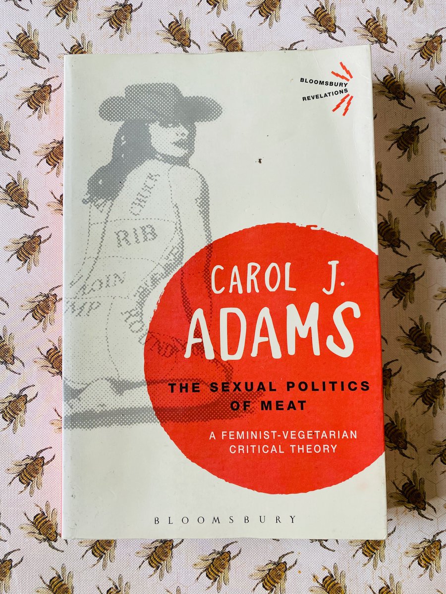  @_CarolJAdams talks the vegetarianism of Frankenstein’s Creature in her ground-breaking work 'The Sexual Politics of Meat: A Feminist-Vegetarian Critical Theory' (originally published in 1990) saying that the novel associates "feminism, Romantic radicalism and vegetarianism"