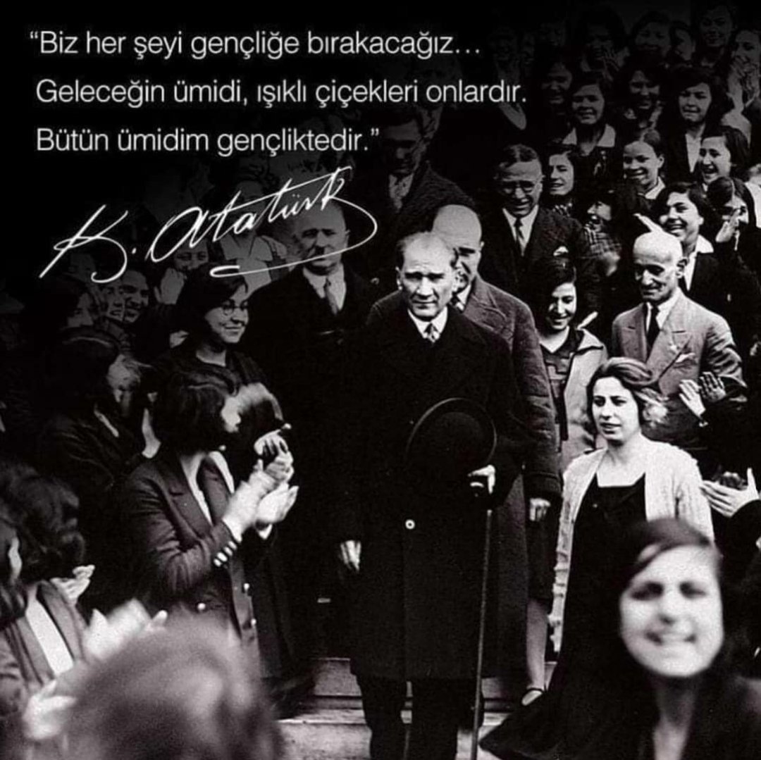 19 Mayıs Atatürk'ü Anma Gençlik ve Spor Bayramımız Kutlu Olsun!🇹🇷
#19MayisAtaturkuAnmaGenclikVeSporBayrami
