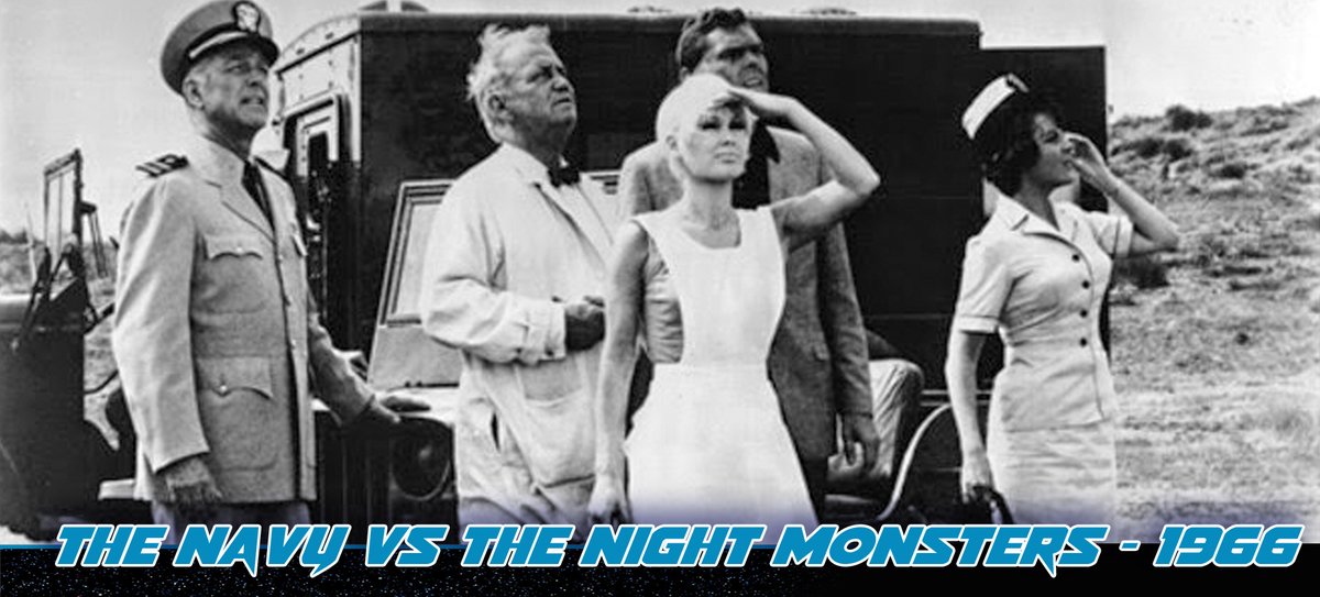 ELeeZimmerman's tweet photo. 1966's "The Navy Vs. The Night Monsters" turns 54 years young today! https://t.co/BB99YUocFQ #SciFi #Syfy #Fantasy #MamieVanDoren #AnthonyEisley #BillyGray #BobbyVan #PamelaMason https://t.co/xcDMfxUytb