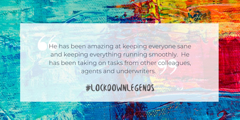 compassbrokers's tweet photo. We're celebrating the kind acts, good deeds and general high spirits during this week with #lockdownlegends from around the business. 

Here's a shout out for CLM's Darren Grodent, who's support has been highlighted by colleague Rebecca Ridd. 💎

#MentalHealthAwarenessWeek https://t.co/xKoh3oQ5gu