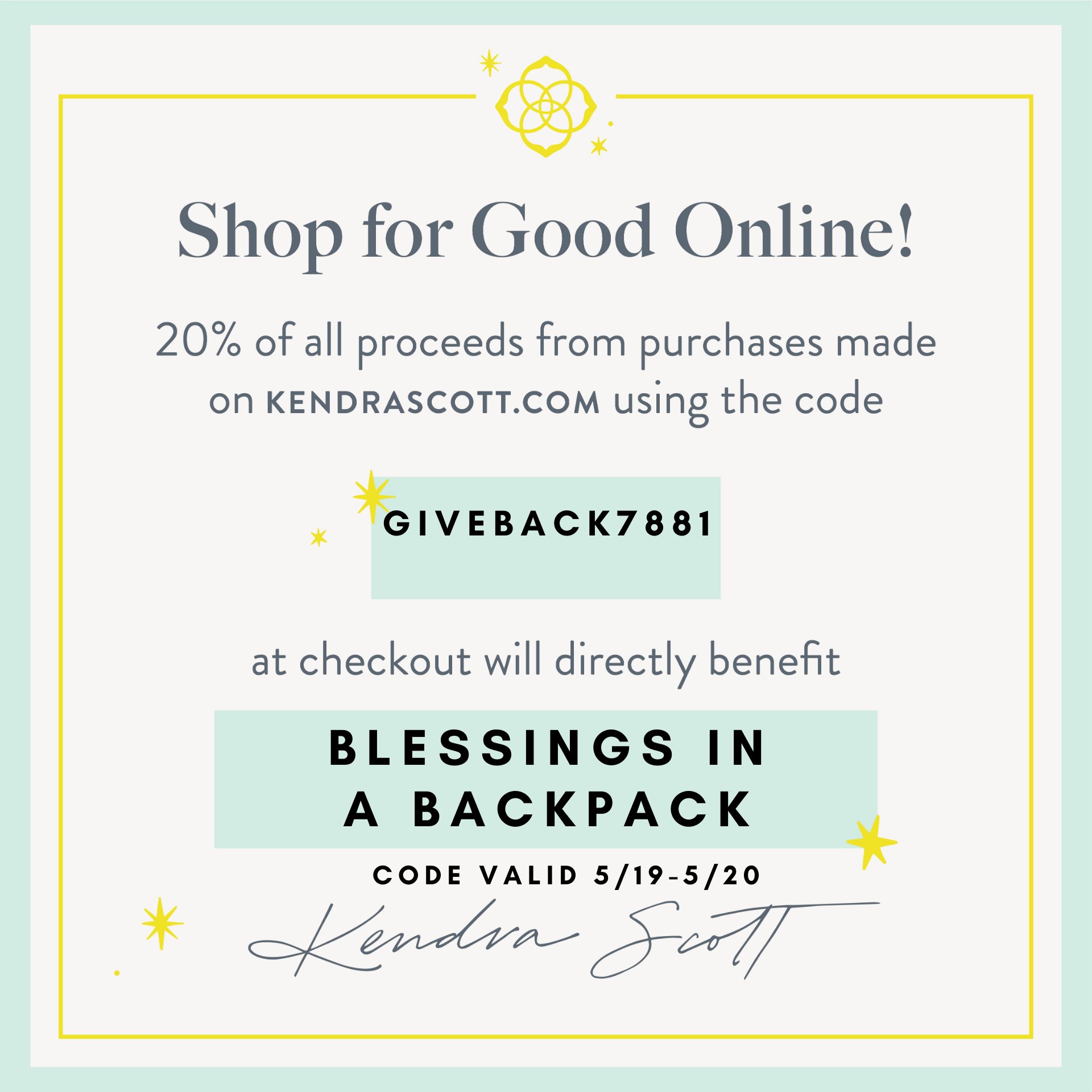 Blessings in a