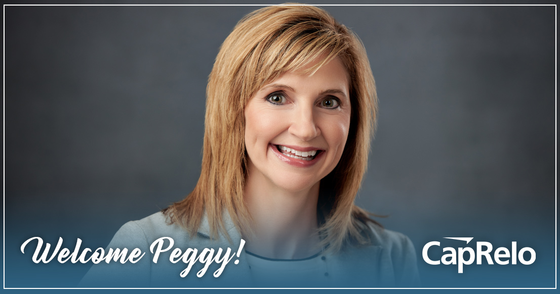 caprelo's tweet image. We are thrilled to announce that Peggy Smith has joined the #CapReloTeam as Chief Strategy Officer to help us with what matters most for our clients. 
Read more here: bit.ly/3g2J1td
#CustomerSatisfaction #GlobalMobility #CapRelo