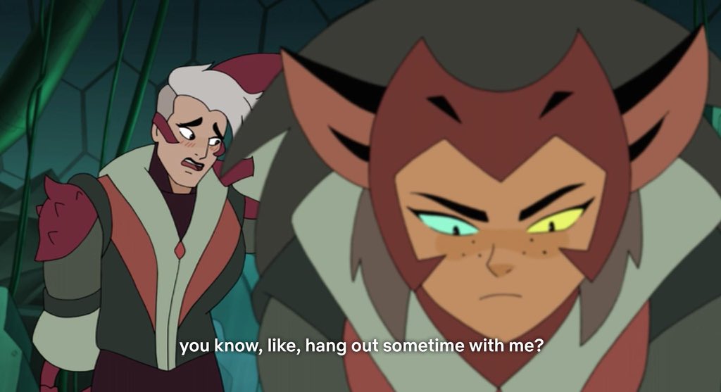 scorpia in the episode “white out” attempts to ask catra on a date and her relationship with perfuma has been confirmed in s5