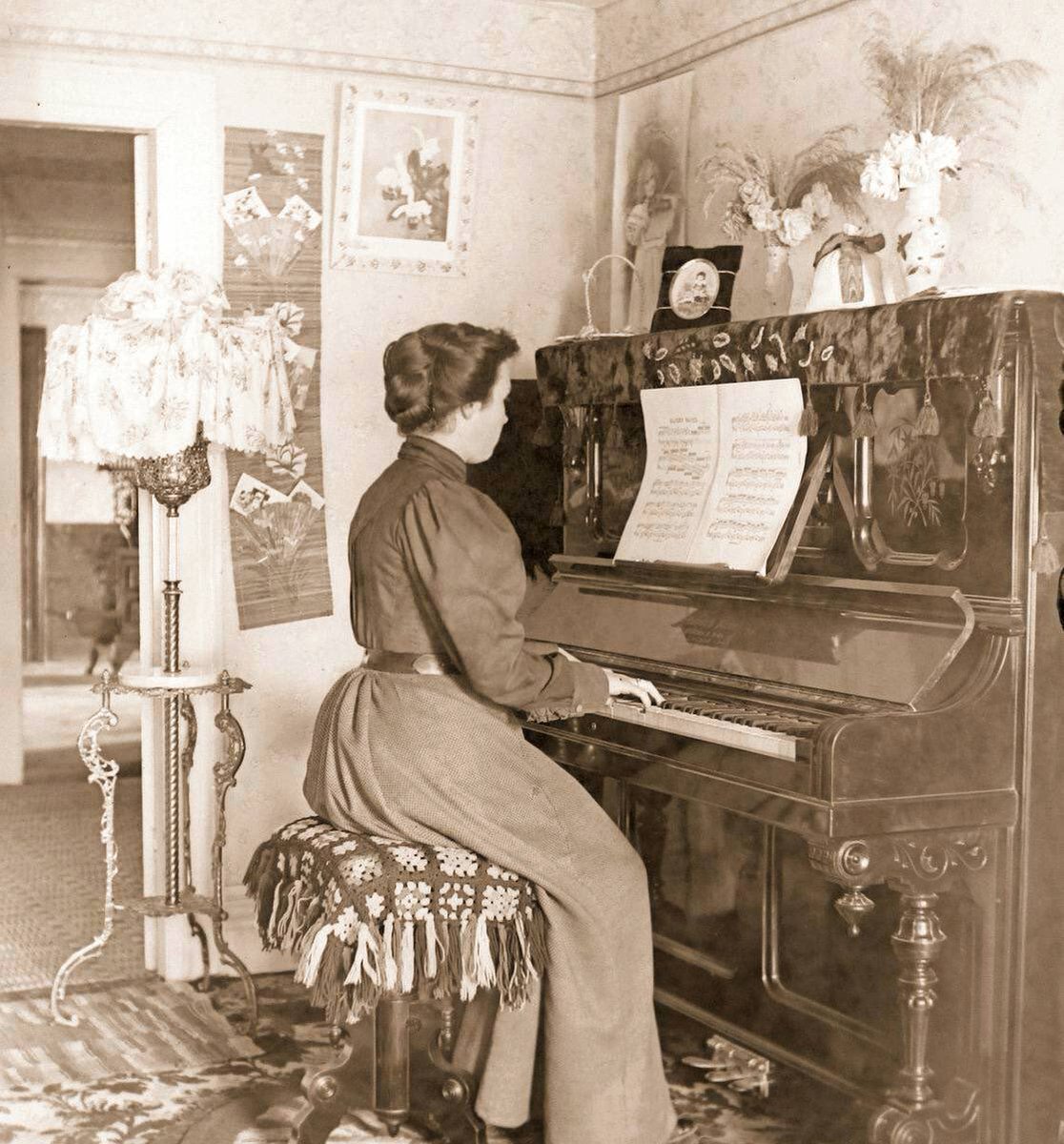 In the first half of the 20th century, the only way to hear a song again after LEAVING the theater was if A) you were lucky enough to have access to a piano AND the sheet music was published, or B) an artist covered the song and you got the recording or caught it on the radio.