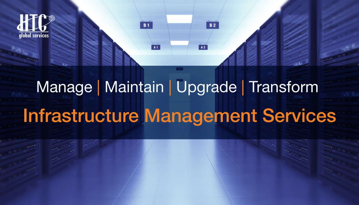 HTCInc's tweet image. Improve system availability by using our Infrastructure Management Services. With round-the-clock support and onsite and remote expertise, our everyday operational delivery and planning services remain best-in-class. Visit bit.ly/2GvzABy
#InfrastructureManagementServices