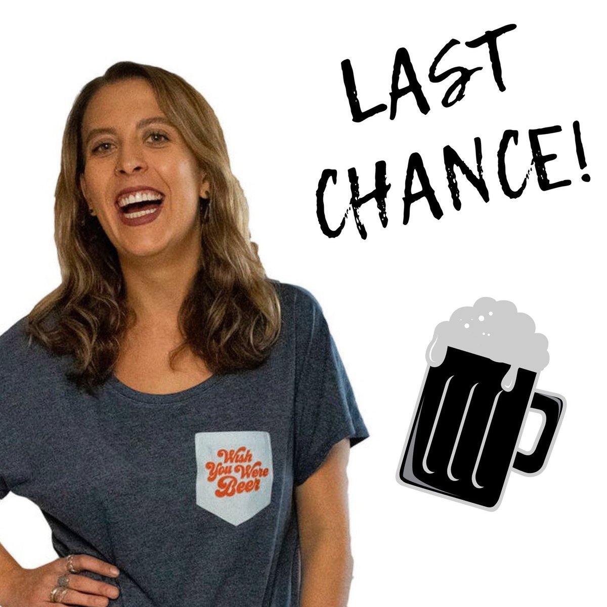 “Wish You Were Beer” is a phase we find ourselves saying preeeeetty often these days 🍻 If you agree why not snap up one of the last few Small Batch tees now marked down to 25% OFF!  Get ‘em while we’ve got ‘em!  🛍

etsy.com/ca/listing/726…

#ladiesdrinkbeer #shoplocal #craftbeer