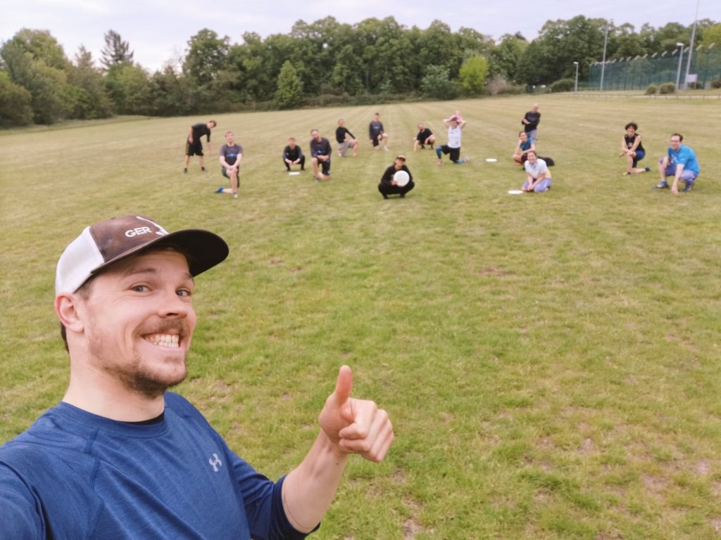 Endlich geht es langsam wieder los...Corona-Konformes Training in Kleingruppen unter Einhaltung der Abstandsregeln.