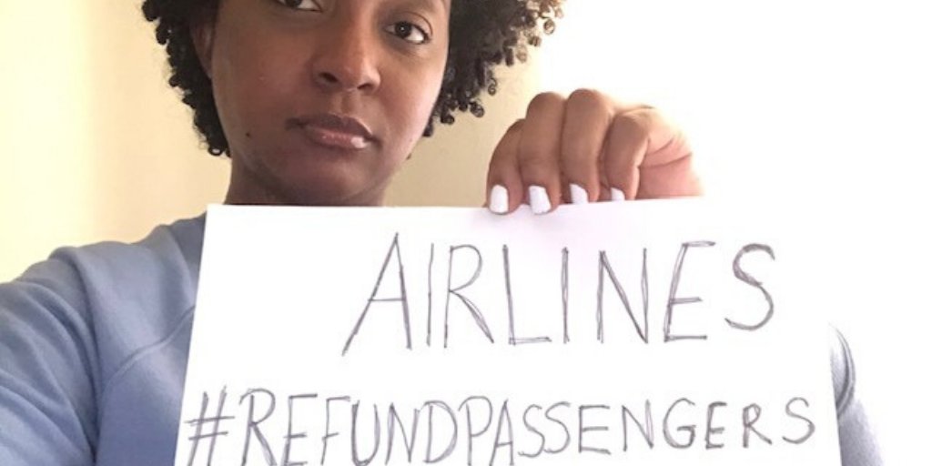 CRAdvocacy's tweet photo. U.S. airlines received a $50 billion bailout due to COVID-19. But many customers with canceled flights aren’t getting their money back from the airlines. Tell airlines to #RefundPassengers! Sign our petition: https://t.co/Hg8Os20Rd9 https://t.co/lhyQB1cE2H