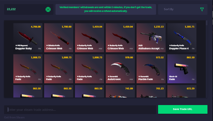 freecashcom's tweet photo. 🔥 Our CS:GO withdrawal section is fully stocked! 🔥
Skin cashouts are already starting from 1000 coins ($1.00) 

Start earning now: https://t.co/GjnaNx9bzG 💸 https://t.co/PJTMThsCME