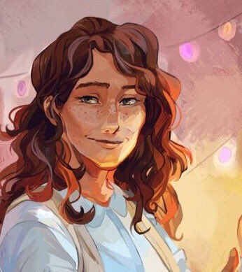 Melissa McCall as Sally Jackson (art by  @viria13 ) - a thread