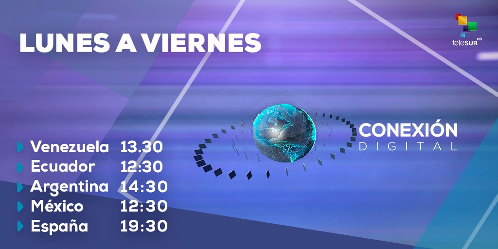 ▶️ Acompáñenos en la Conexión Digital <a href="/ConexiontlSUR/">Conexión Digital</a>.

Noticias al momento desde los diversos escenarios de interés de la vida política, económica y social de toda América Latina, integrando así al mundo en una sola voz informativa #teleSUR.