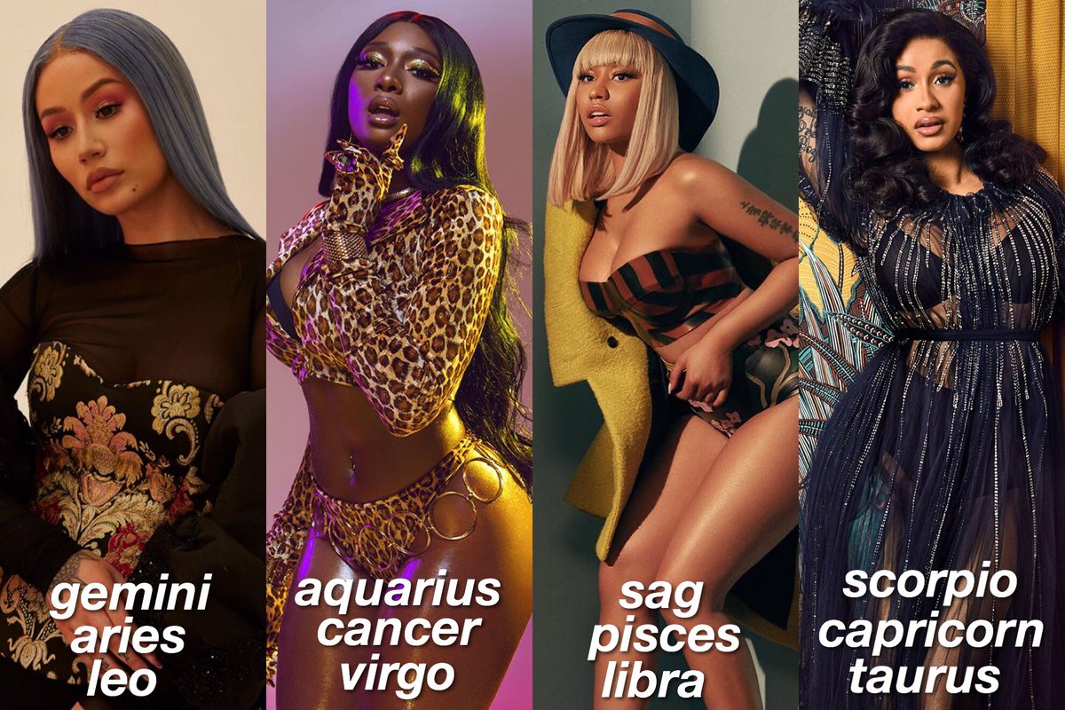pvdior's tweet photo. a gun is pointed to your head the female rapper that has your zodiac sign has to do a freestyle to save you 
are you dead or alive? https://t.co/7dA8MCsCML