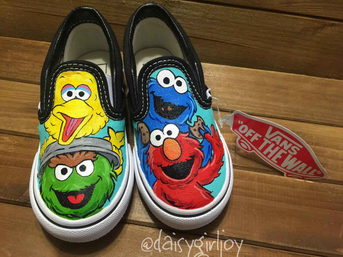 sesame street vans shoes