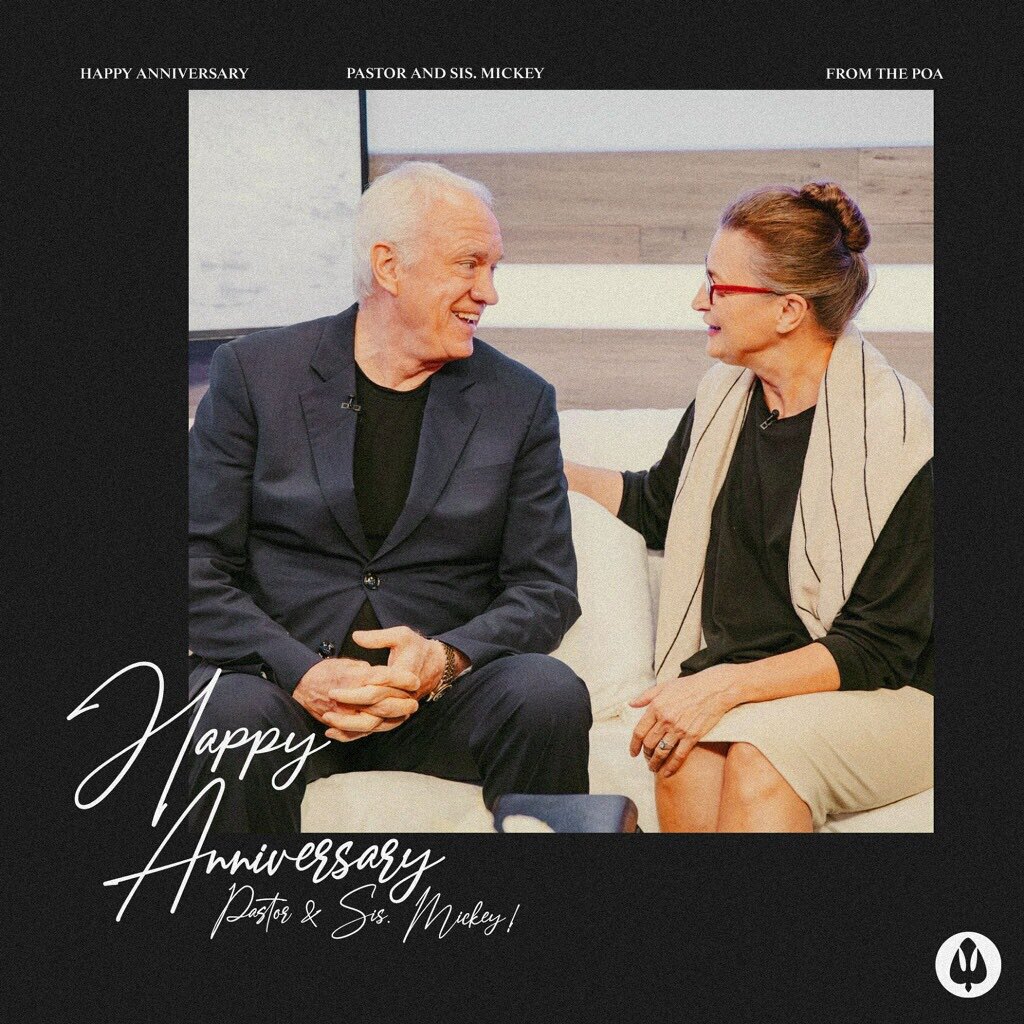 POAlex's tweet photo. HAPPY ANNIVERSARY to our amazing Pastor and Sis.Mickey!
We love you, and are so thankful for your love for each other! @AnthonyMangun @mickeymangun #mypoa #48andcounting https://t.co/VA8HjBkP2L