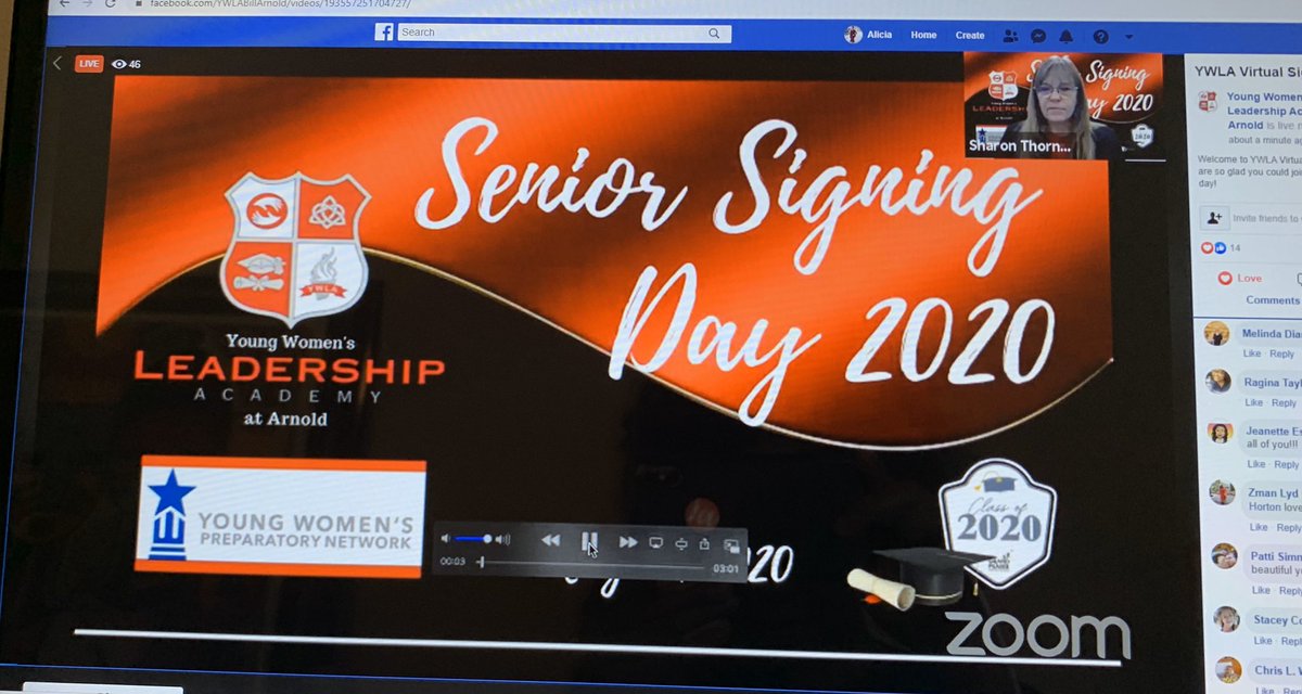 FrontofFlight's tweet photo. Congratulations 2020 @YWLAArnoldGirls graduates, we are so proud of you. It is an honor to be a sponsor of #virtualsigningday. We will continue to support students through our Youth STEM Initiative. #FOFM #frontiersofflightmusem #2020Graduates https://t.co/UNkMpjlLH5
