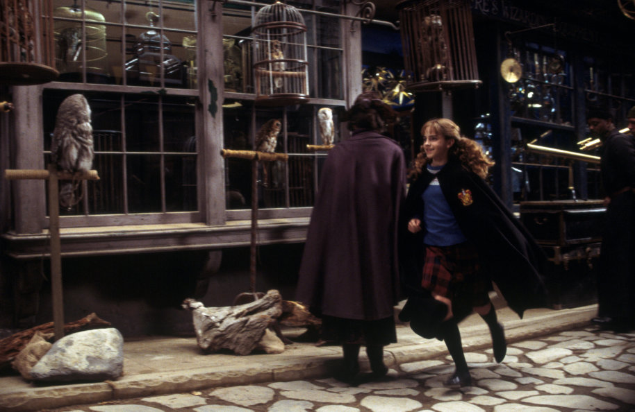 wizardingworld's tweet photo. Diagon Alley is the first time, along with Harry that we discover Knuts, Galleons, Sickles, and a world of wizarding shopping. Would you rather buy magical wares in Diagon Alley or Hogsmeade? 

We debate it here: https://t.co/BPyj1KE0Nj https://t.co/OFPsdeD46j