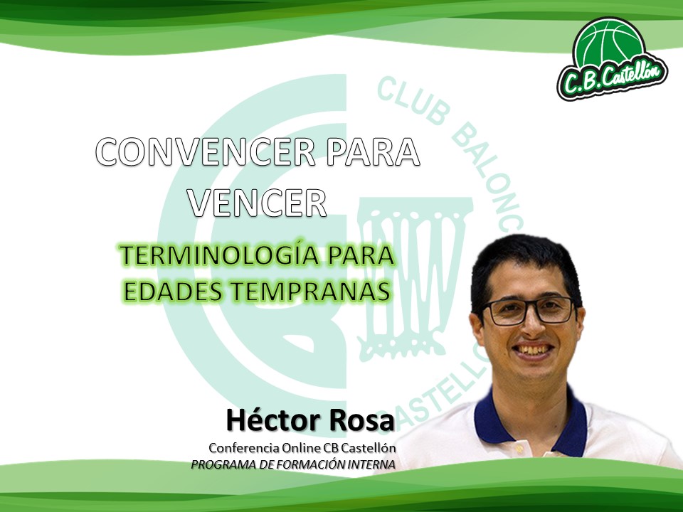 🎥 Mañana (19:30h) disfrutaremos a nivel interno de una nueva sesión de formación. En esta ocasión el ponente será <a href="/hrosa13/">Hèctor Rosa</a>, entrenador superior de baloncesto y actual entrenador del Alevín A y Cadete B femeninos del <a href="/valenciabasket/">Valencia Basket Club</a> <a href="/LAlqueriaVBC/">L'Alqueria del VBC</a>.  #UnEquipUnClub #GoCBC