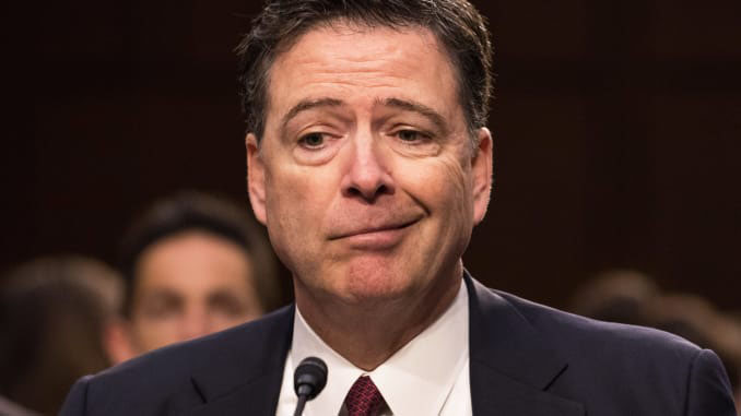 5. James Comey: 3 counts of conspiracy to overthrow the government 6 counts of perjury 4 counts of obstruction of justice 4 counts of falsifying government documents.