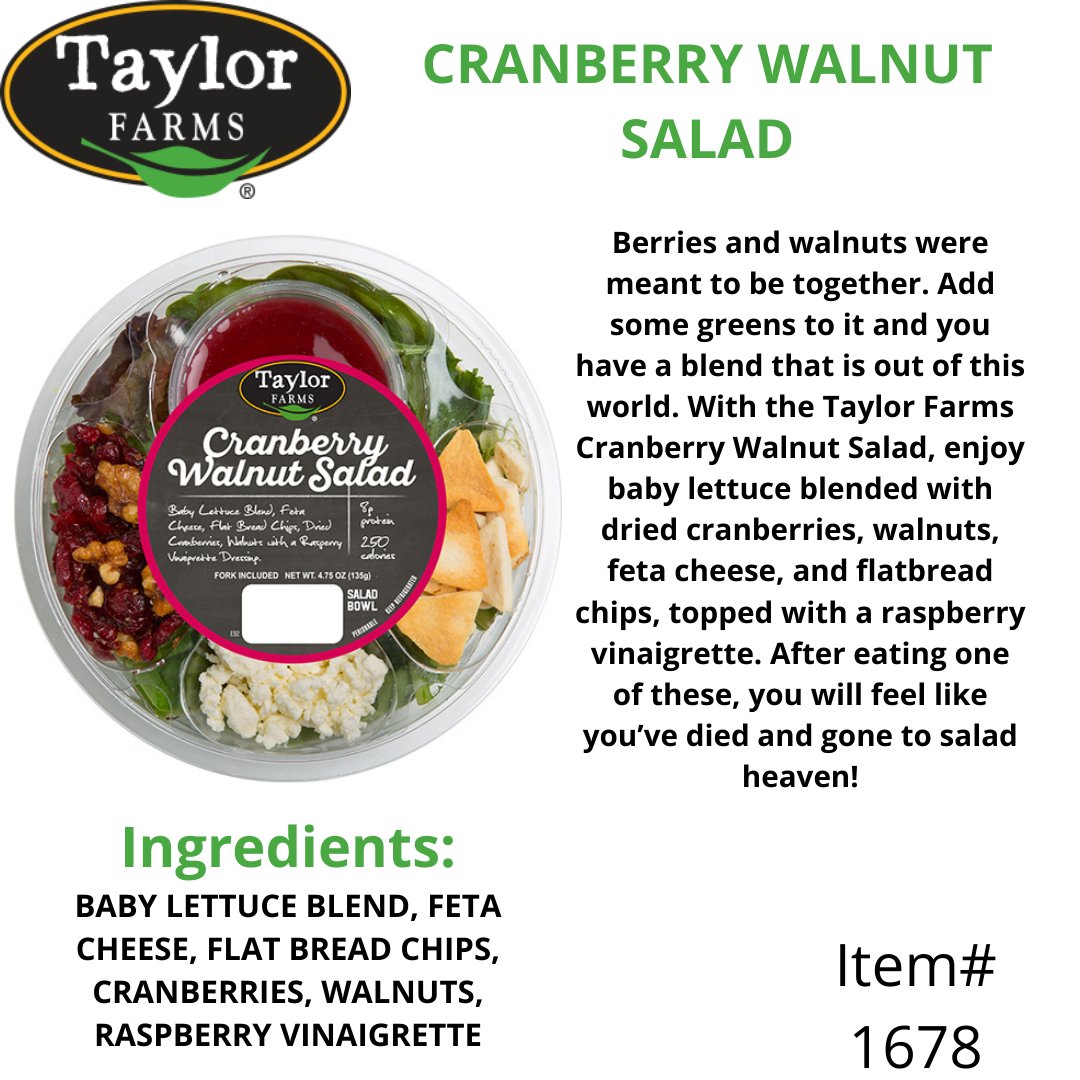 McCartneyFresh's tweet image. New Taylor Farms Salad Kits Available Now!  Try Them Today! - mailchi.mp/204ed80a81c2/n…