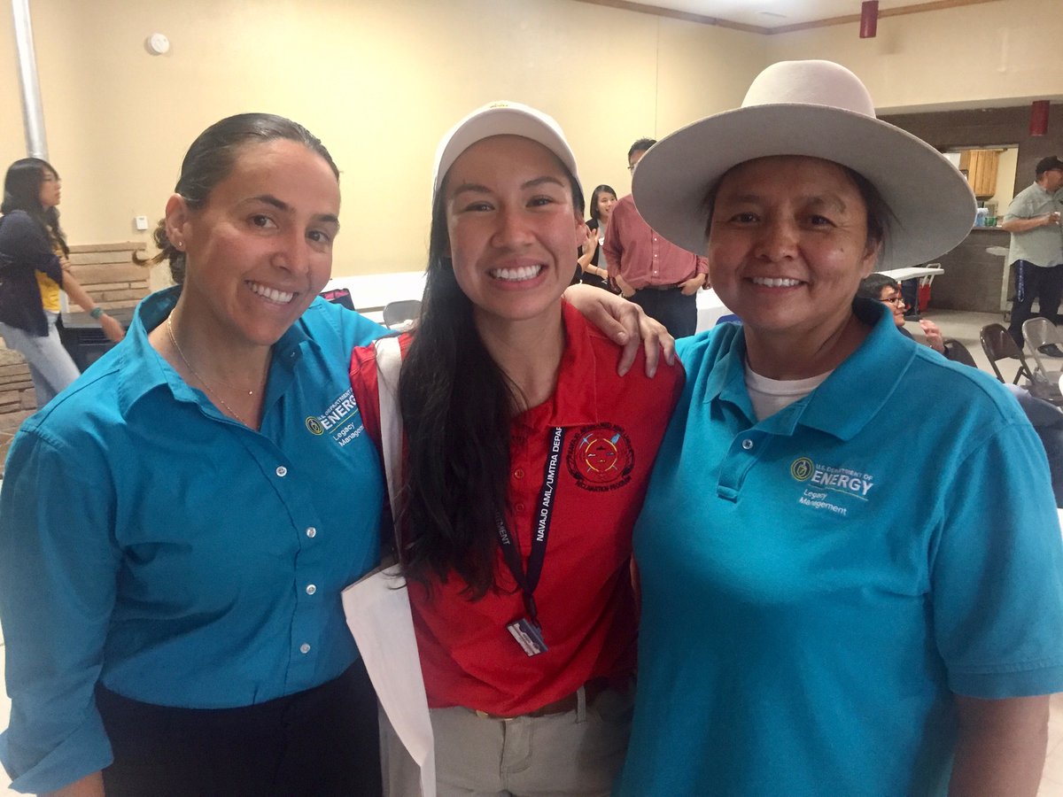 ENERGY's tweet photo. Our Office of Legacy Management partnered with @NavajoNation Abandoned Mine Lands program and @HopiTribe on long-term stewardship of four former #uranium processing sites on tribal lands. Learn more ➡️ https://t.co/MgBoXhZH1T https://t.co/A2mEFuVE2K