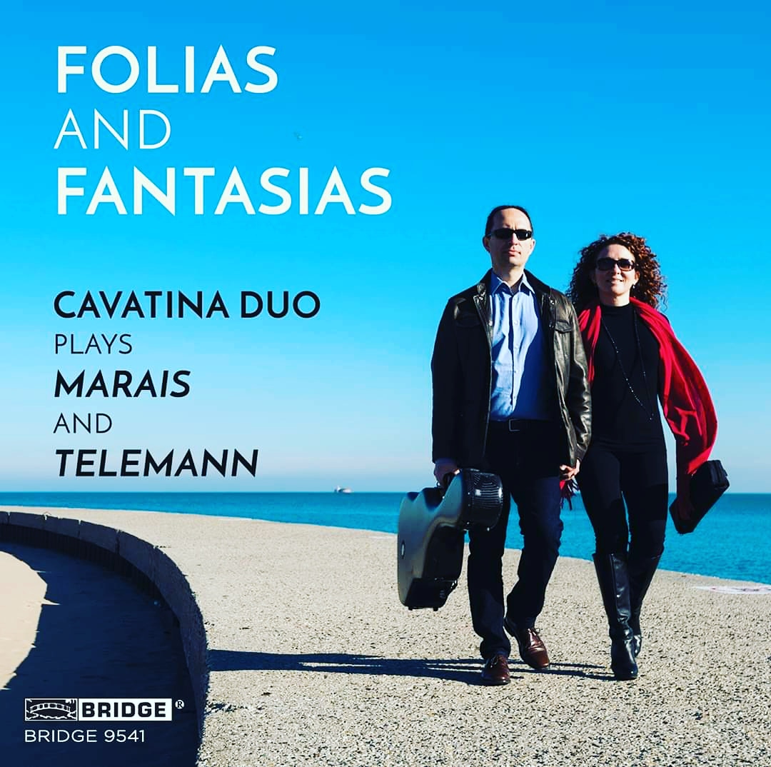 Cavatina Duo plays Folias and Fantasias by Marais and Telemann 
#bridgerecords

Super excited to announce our new Album with Bridge Records. Folias and Fantasias by Marais and Telemann.
Release date July 2020
#cavatinaduo
#bridgerecords  #foliasandfantasias