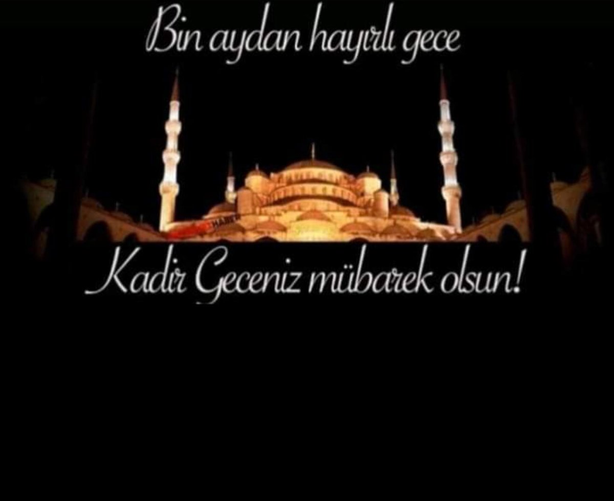 Tüm İslam Âleminin #kadirgecesi Mübarek olsun.Dualarda buluşma dileği ile.<a href="/kasapoglu/">Dr. Mehmet Kasapoğlu</a> <a href="/hamzayerlikaya/">Hamza Yerlikaya 🇹🇷</a> <a href="/sinanaksu/">Sinan Aksu</a> <a href="/H_Balcioglu/">Hayrettin Balcıoğlu</a> <a href="/mehbaykan/">Mehmet Baykan</a> <a href="/gencliksporbak/">Gençlik ve Spor Bakanlığı 🇹🇷</a> <a href="/GSB_Denizli/">Denizli Gençlik ve Spor İl Müdürlüğü</a>