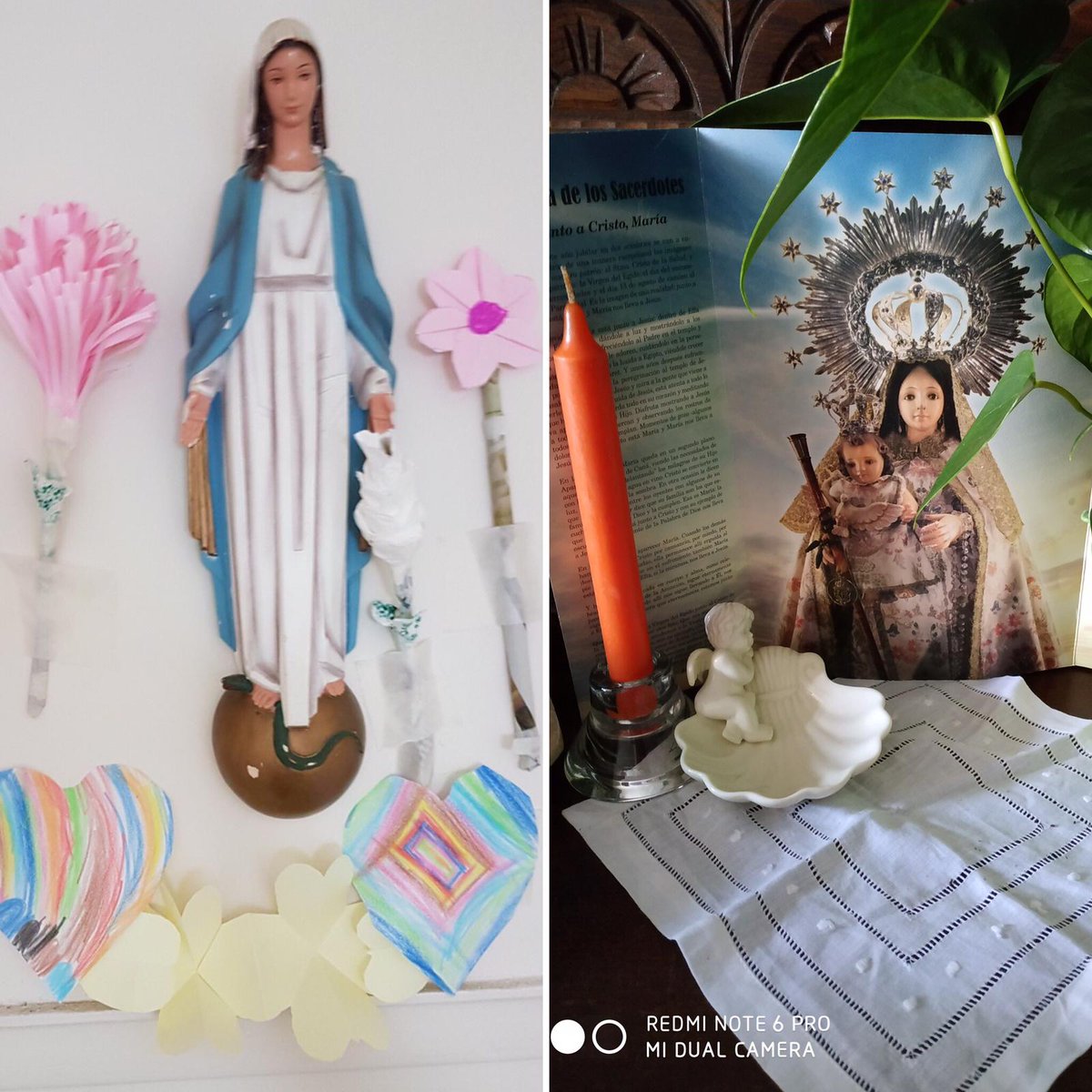 spinolaloreto's tweet photo. Estos son las fotos que nos van llegando de los altares que estáis haciendo para María ♥️🙏🏼 Son una auténtica maravilla!! Gracias ☺️
#EnmayoconMaria
#MovemosfichaMovemostodo https://t.co/YlWMYkv4YZ