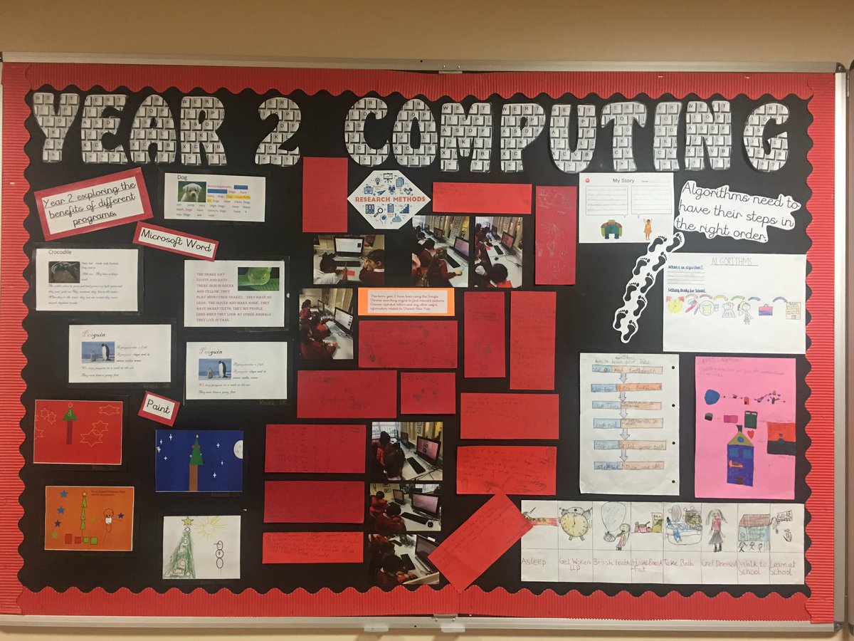 schooldisplays1's tweet photo. Using kids work to make classroom displays. #computing #lessons https://t.co/td80aSHzVr