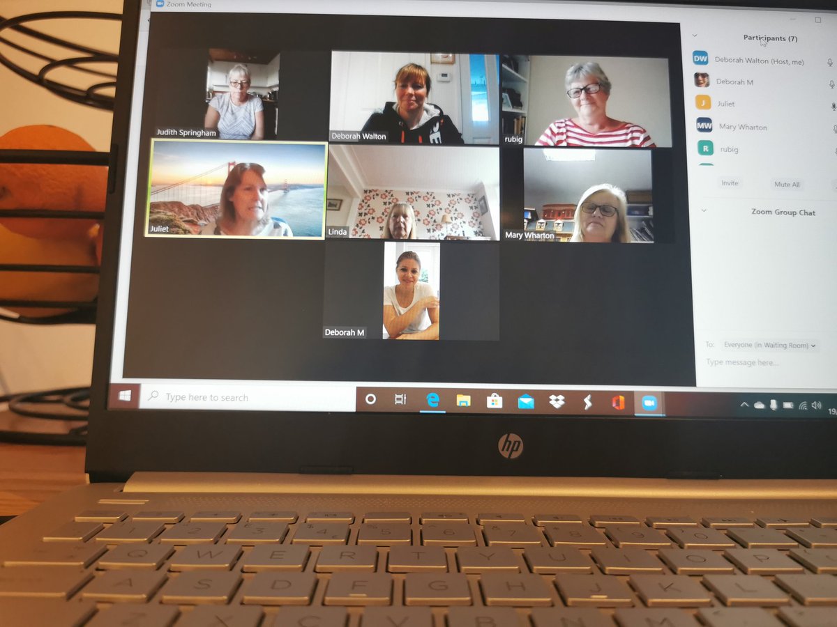 A great meeting tonight and a huge thank you to Deborah for the stretching and meditation session @WYFWI @WILifemagazine