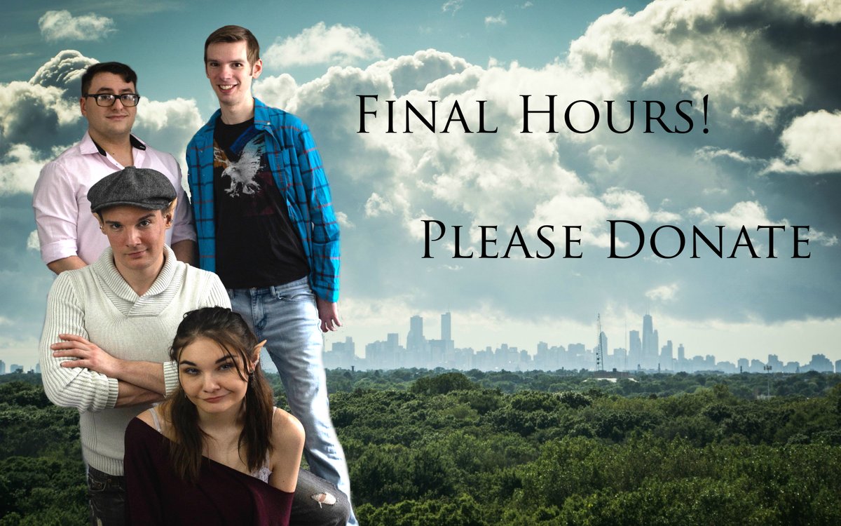 SommonersS's tweet photo. Hey, everyone! We're on our last day of the campaign.

FINAL HOURS! PLEASE DONATE!

https://t.co/riX0o3CuXp

#crowdfunding #donate #help #Webseries #darkfantasy #fantasy #indieseries #independentartists #Independent #fundraising #indiegogo #DRAMA #magick #paganismexist #fiction https://t.co/5GZHW4moVy
