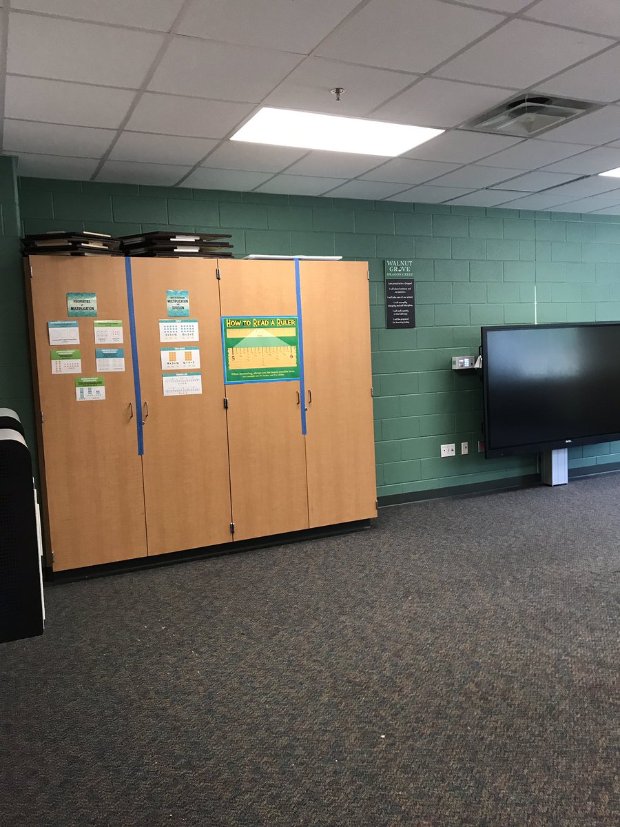 Room A101 is closed for the summer. Hope to see my kiddos on Thursday for supply pickup from 12-2pm and again next week for our good-bye parade at Dragon Stadium. <a href="/WGESdragons/">Walnut Grove ES</a> #CampCarroll
