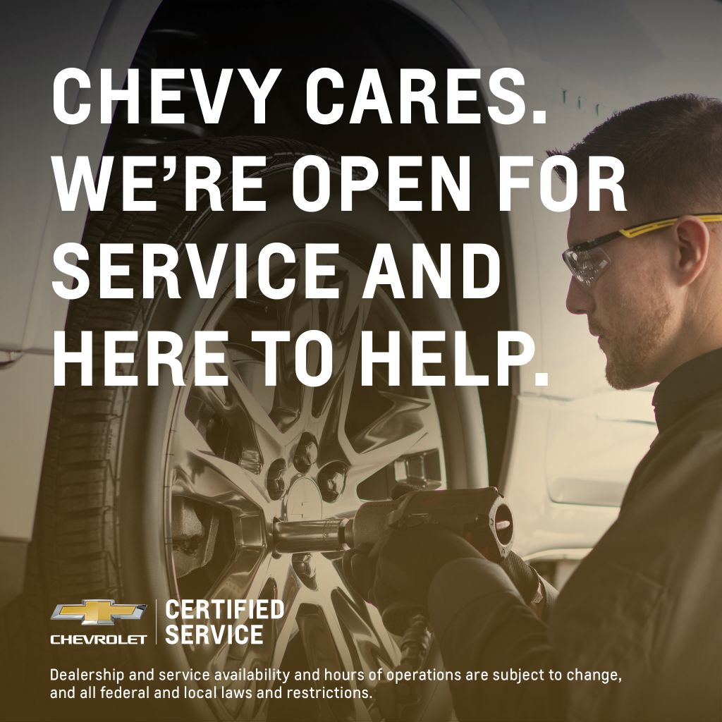 WE ARE HERE FOR YOU! Monday through Friday 8:00 a.m. to 6:00 p.m. and Saturday 8:00 a.m. to 1:00 p.m.. #jwchevyforlife #wewillgetthroughthistogether #weloveogdenandwebercounty pbxx.it/4QGiRK