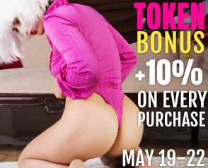 SoulCams's tweet photo. Get more tokens with every purchase! Starting from today, we are giving an extra 10% tokens on every purchase! The offer is valid until 22 May (CET time).  #extratokens #camlife #bonus #sale #promotion #deal #soulcams

https://t.co/SysVQPcwyB https://t.co/DUAkeWMvoB