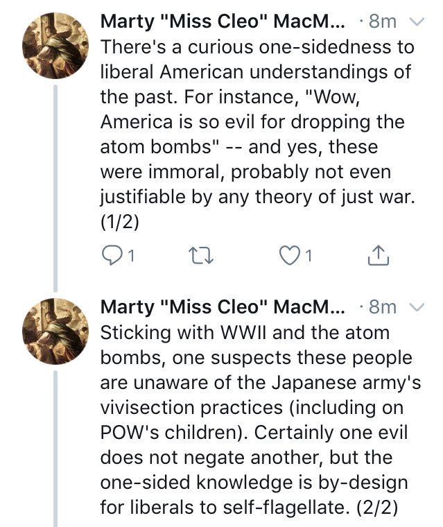 what is the point of both-sidsing america's war crimes (other than just being The Unwoke Contrarian)