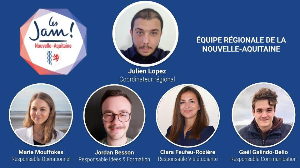 📣 Les <a href="/JeunesMacronNA/">Jeunes avec Macron Nouvelle-Aquitaine #AvecVous</a> sont fiers de vous présenter leur nouvelle équipe régionale ! 🎉

#JAMNA #JAMPower