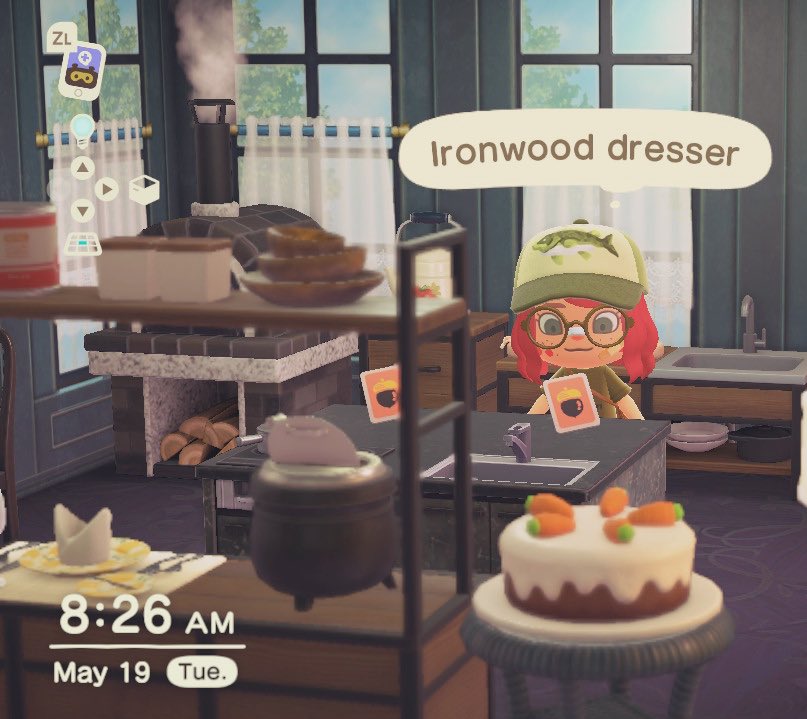 SimBunni's tweet photo. back at it again by popular demand:
✨48 hour giveaway✨
Winner receives:
-cutting board diy 
-ironwood dresser diy
-Café Curtain Wallpaper 

Just RT &amp; Follow to enter

Make those ironwood kitchenette dreams come true! Giveaway ends 05/21 🤞
#ACNH  #ACgiveaway #animalcrossing https://t.co/slJwfO4gLg