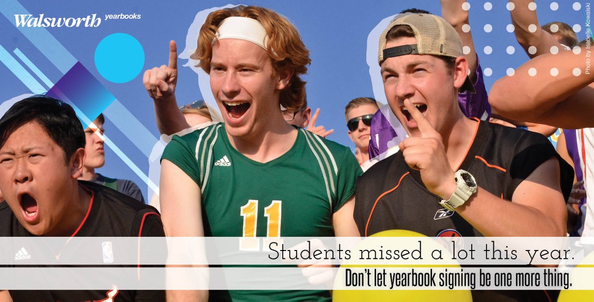 Want to throw a yearbook signing party in the age of social distancing?

You can, thanks to Walsworth Yearbooks and Kudoboard!

Learn more on our website: ow.ly/MFSO50zJl6q