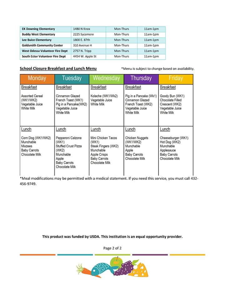 molliejoneseci1's tweet photo. Wow our nutritional department is going to keep serving through June. #ecisdstrong #blessed #wantallkidstobefed https://t.co/TEzTZYmojJ