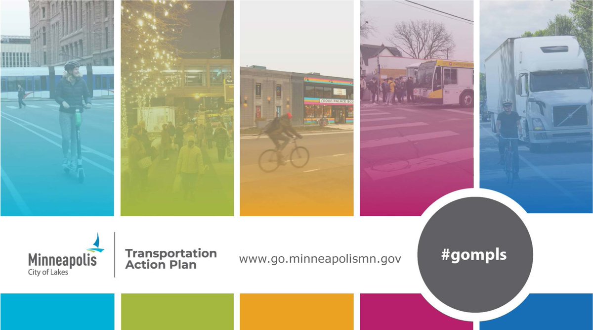 CityMinneapolis's tweet photo. The comment period for the draft Transportation Action Plan ends May 22. The plan will guide planning, design and implementation of transportation projects for all people in all the ways they move around. Visit https://t.co/8d4ZJfE8Yx to comment on strategies #gompls https://t.co/bx8cv0U5di
