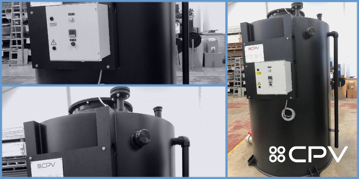 An insulated acid collection tank that we’ve produced for a Polish pharmaceutical company. Twin-skin and fully insulated with polyurethane foam, along with an integrated heater and control panel #storagetank cpv.co.uk/product-range/…
